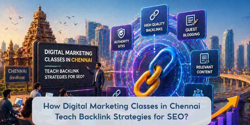 How Digital Marketing Classes in Chennai Teach Backlink Strategies for SEO?