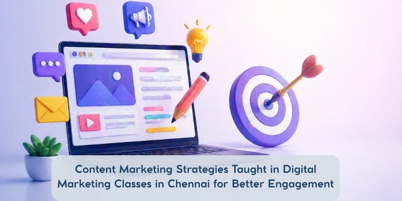 Content Marketing Strategies Taught in a Digital Marketing Classes in Chennai for Better Engagement