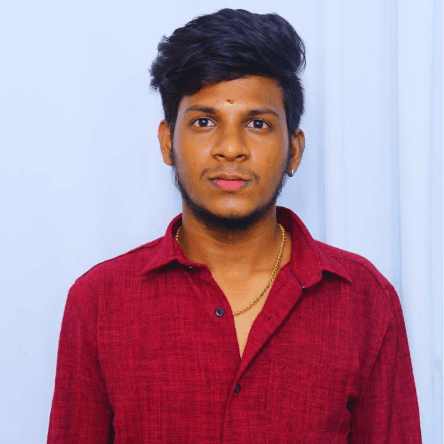 Poovarasan Successfully Completed Digital Marketing Course and Secured Placement