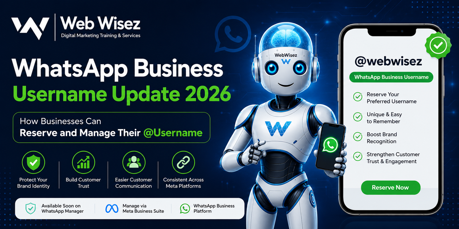 WhatsApp Business Username Update 2026: How Businesses Can Reserve and Manage Their @Username